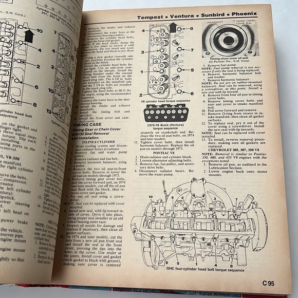 CHILTON’S AUTO REPAIR MANUAL 1978 American Cars from 1971 - 1978 - Picture 12 of 13